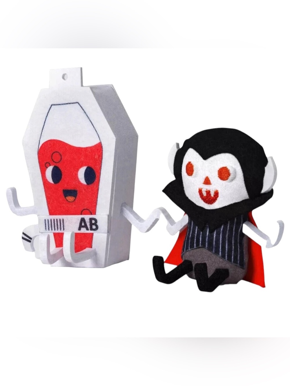 Target Halloween Hyde & Eek! Dracula & Blood Duo Felt Figures Halloween 2024